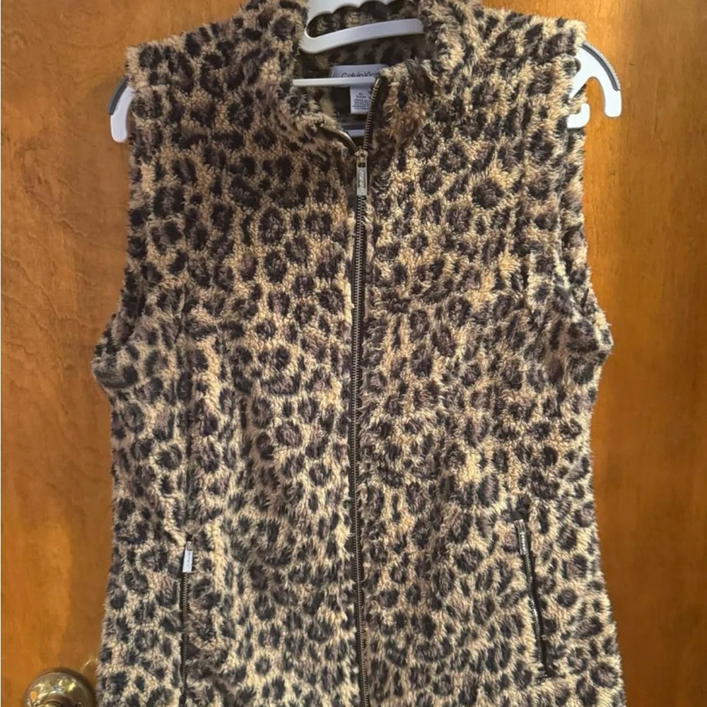 Calvin Klein Leopard Print Vest